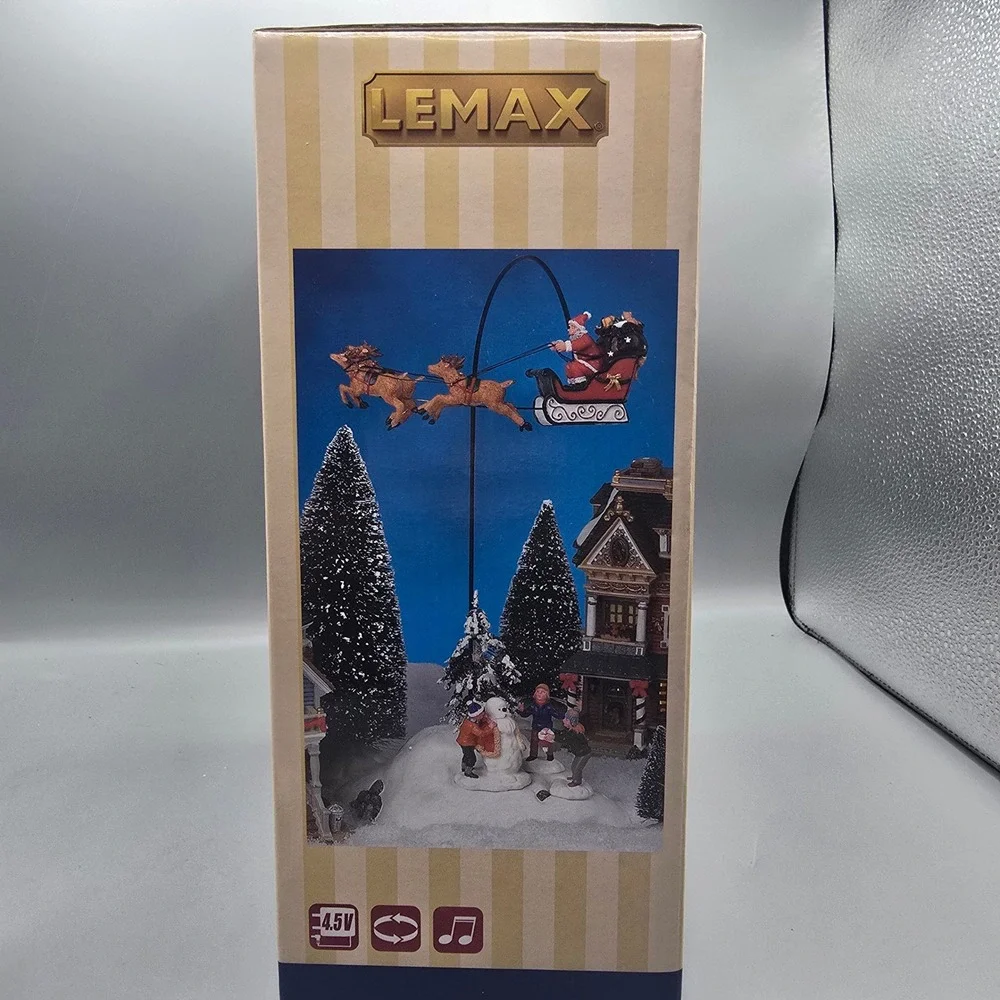 Lemax Santa Comes To Town Animated Christmas Village 54353 Sights & Sounds